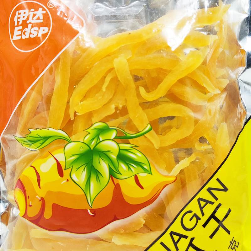 新款 伊达地瓜条168/130克袋装休闲零食薯条软地瓜干薯类制品