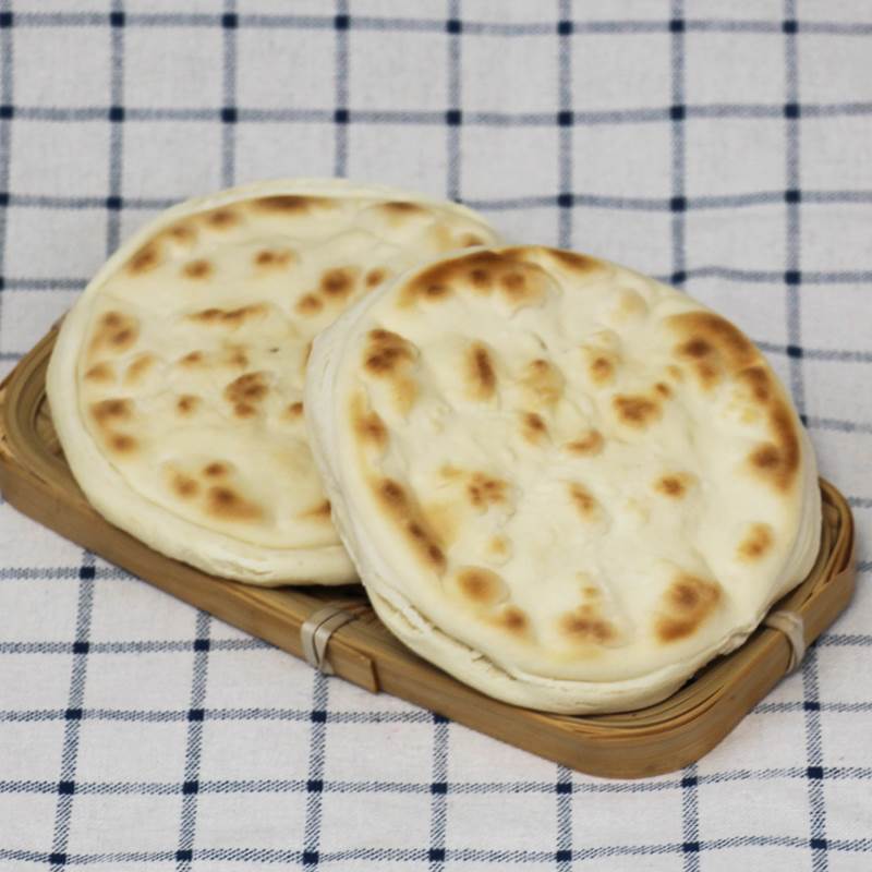 陜西手工白吉馍饼安肉夹