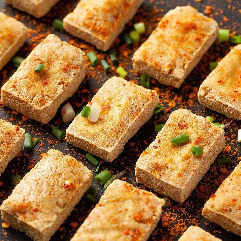 新款 包浆豆腐四川特产网红爆浆豆腐油炸小吃半成品商用脆皮臭豆