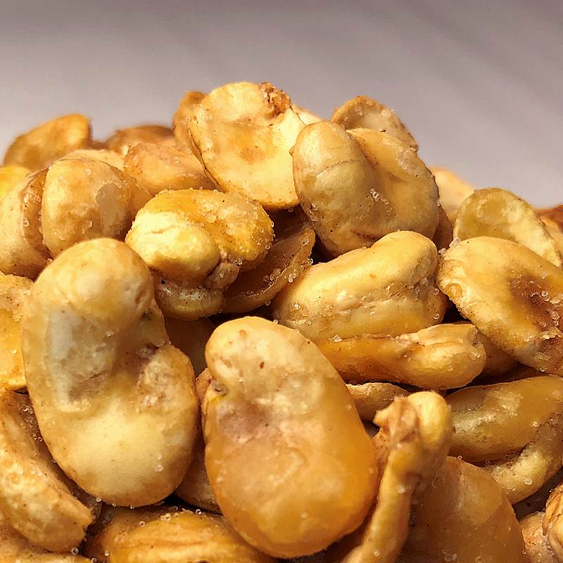 新款 山西大同浑源特产莲花豆兰花豆凉粉油炸蚕豆大豆瓣休闲坚果