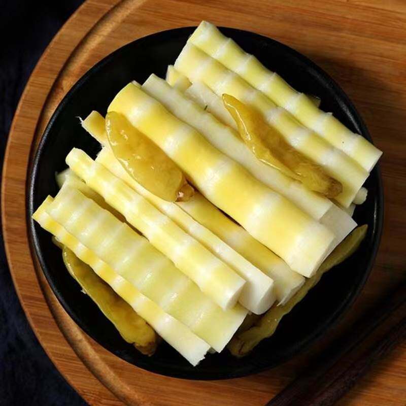 新款 别笋我泡椒笋28gx10包乐山特产脆笋零食笋条辣脆笋休闲小零