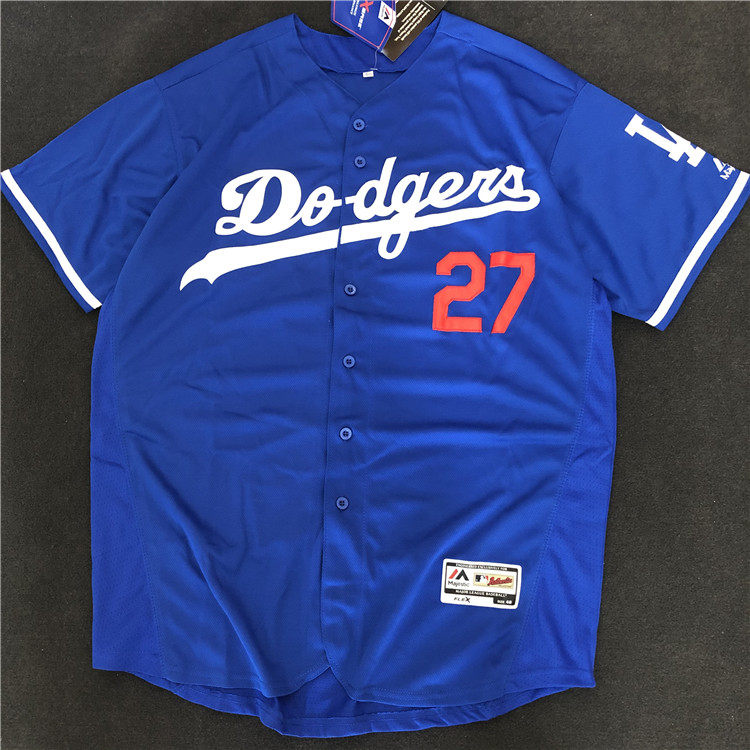 다저스 반팔 야구 유니폼 가디건 티셔츠 플러스 루즈한 중간 길이 힙합 힙합 남성과 여성 여름