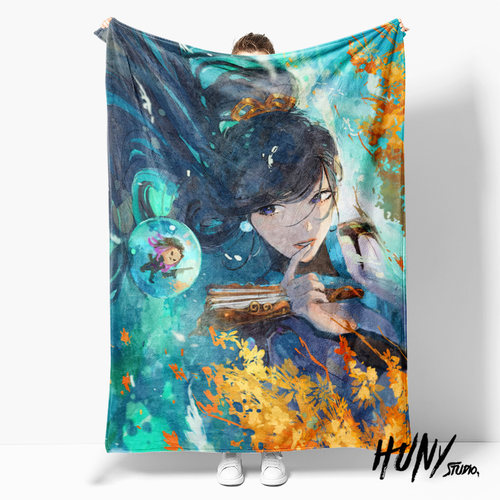 贤者奶妈圣祈冰女毛毯