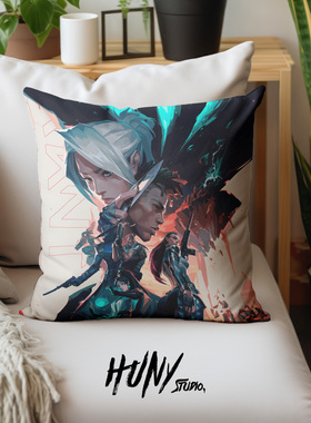 无畏契约瓦罗兰特周边定制抱枕VALORANT直播同款礼物装饰靠枕摆件