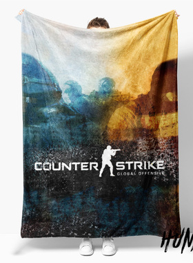 反恐精英全球攻势CSGO射击游戏周边午休毯沙发毯空调毯子盖毯毛毯