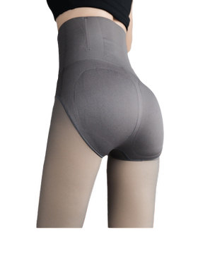 打底裤女秋冬外穿一体透肤强压