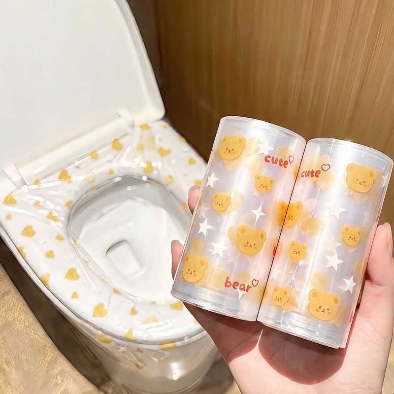 酒店一次性隔脏膜马桶旅行便携全覆盖洗脸盆水池加厚多功能断点式