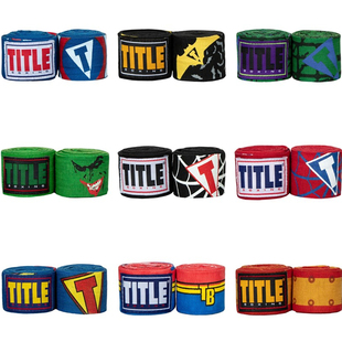 TITLE ELASTIC HERO HAND WRAPS绷带 超级英雄绷带拳击泰拳缠手布