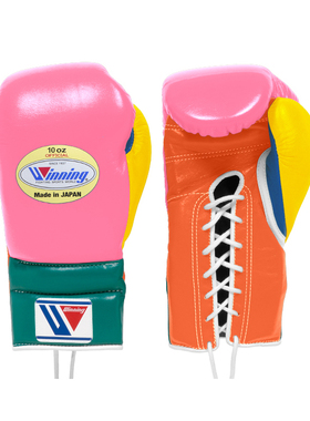 WINNING BOXING职业专业拳击格斗泰拳比赛训练拳套手套私人定制