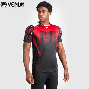 VENUM ADRENALINE DRY男士速干T恤新款运动健身跑步拳击服