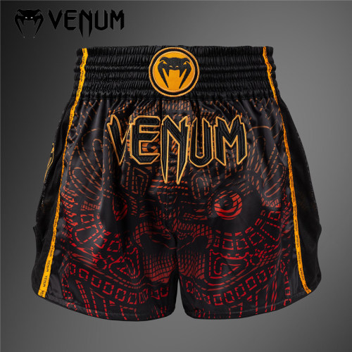 VENUM 毒液 QUETZAL 泰拳短裤泰拳格斗训练比赛训练短裤拳击服
