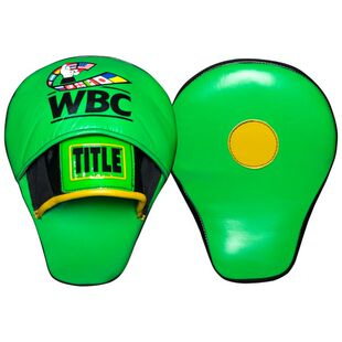 TITLE Boxing WBC Focus Mitts拳击靶 手靶陪练靶子真皮重拳靶