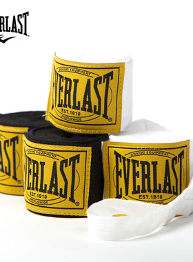 EVERLAST 1910 经典拳击绷带泰拳格斗散打运动绑手带护手带高品质