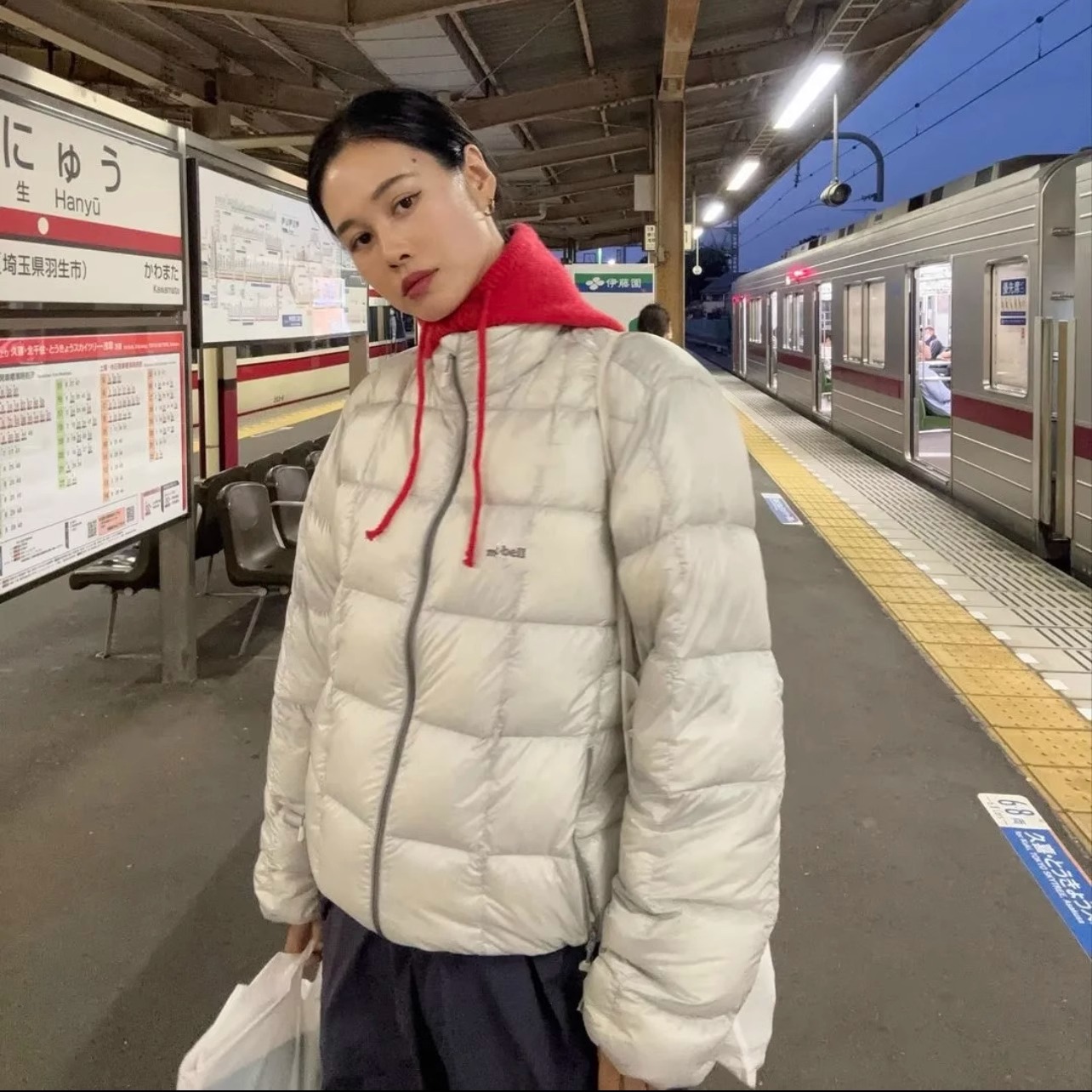 nonoco.2025 特惠。日系超轻量设计无胆防绒款 鹅绒小立领羽绒服