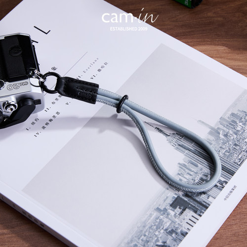 cam-in牛皮相机手腕带快拆手绳