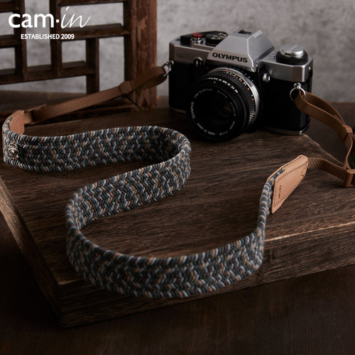 cam-in相机背带明星同款复古肩带