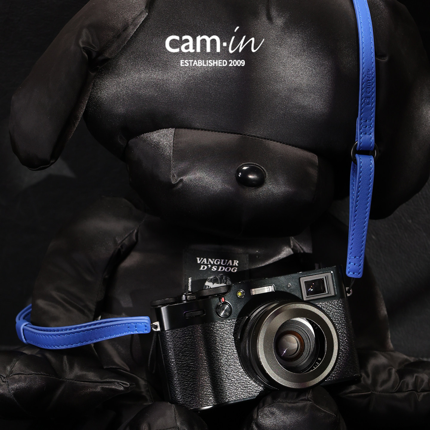 cam-in真皮相机背带快拆多功能肩带适用理光gr2/3指带相机手腕带