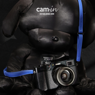 cam-in真皮相机背带快拆多功能肩带适用理光gr2/3指带相机手腕带