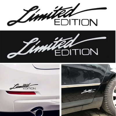 LimitedEdition引擎盖反光贴纸汽车灯眉摩托车个性装饰贴车贴
