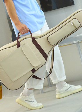 41寸吉他包加厚木吉他袋40寸民谣背包学生38寸琴包39寸防水双肩包