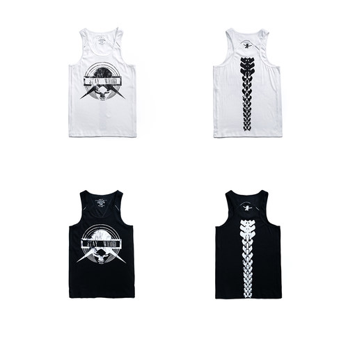 FVVO Weird Bone Frame vest 怪颅印花背心
