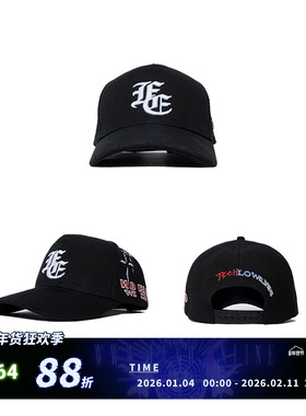 【EVAE+&FVVO联名系列】棒球帽男潮牌设计感小众纯棉