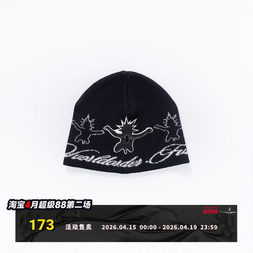 FVVO Punk FreeGuys Graphic Beanie 朋克自由小子针织冷帽