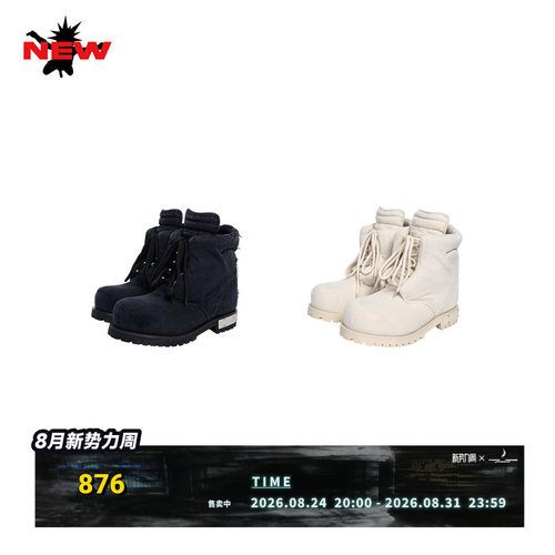 FVVO Washed Canvas Combat Boots  洗水帆布铸型战靴