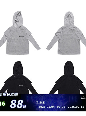 FVVO Broken hole three piece top set 一衣多穿三件套破洞上衣