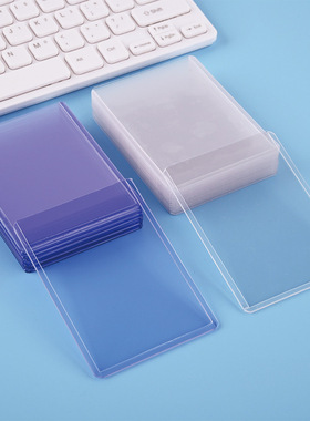 透明卡套35PT硬卡夹卡片收纳盒保护套PTCG宝可梦符文战场游戏王VG