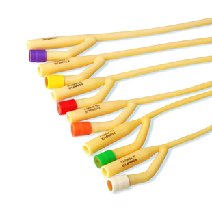 一次性无菌使用导尿管医用双腔乳胶尿管女用男用导尿包尿袋引流袋