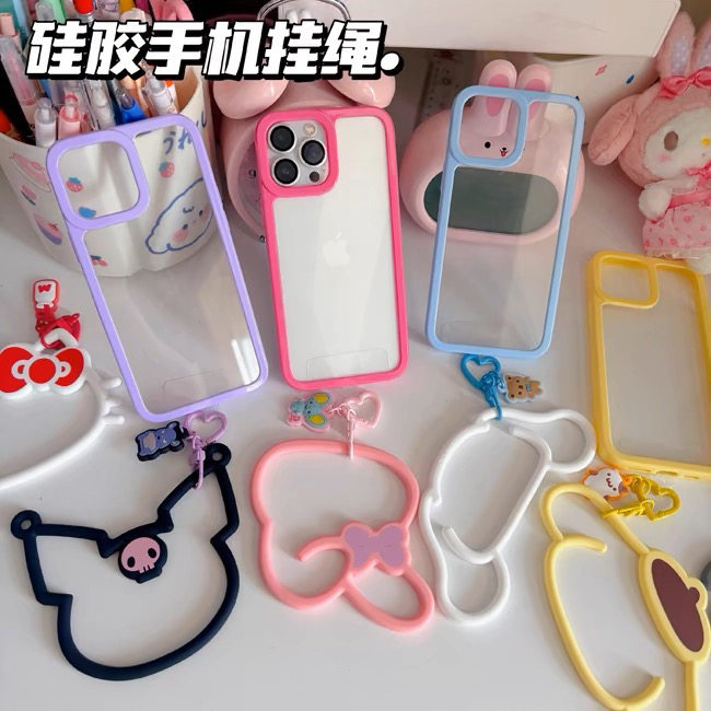 卡通美乐蒂手机挂绳可爱少女心