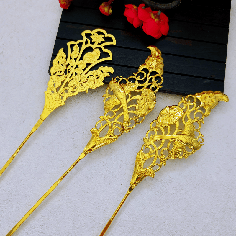 亿铜饰品 唐风发簪270X52mm大发簪镂空花鸟簪手工diy汉服配饰材料,饰品/流行首饰/时尚饰品新,其他DIY饰品配件,淘宝优惠券,粉丝福利购,淘宝优惠卷