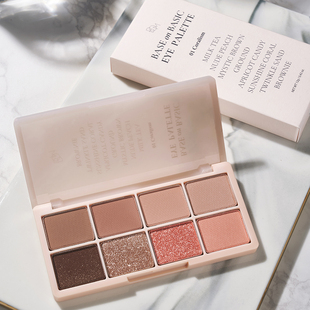 BOM/碧波曼蓓媤8色眼影盘基础色系防水珠光闪粉哑光大地色韩国