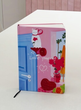 屿鱼文创情绪觉察日记本正念疗愈笔记本A5感恩每日打卡记录本子