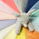 豆豆绒布料豆豆毯布料minky超柔压泡短毛绒A类手工diy婴幼儿床品