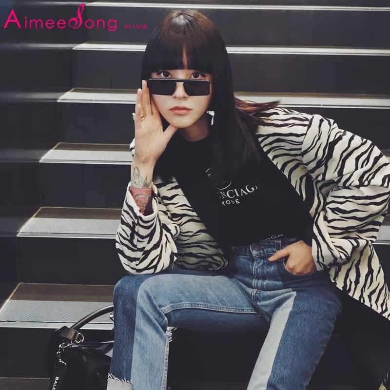 美式复古太阳镜女 辣妹个性镜面方形小众墨镜男防紫外线