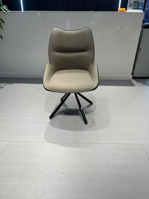 家用加厚意式可旋转餐椅椅子北欧轻奢现代简约高级感餐桌靠背椅子