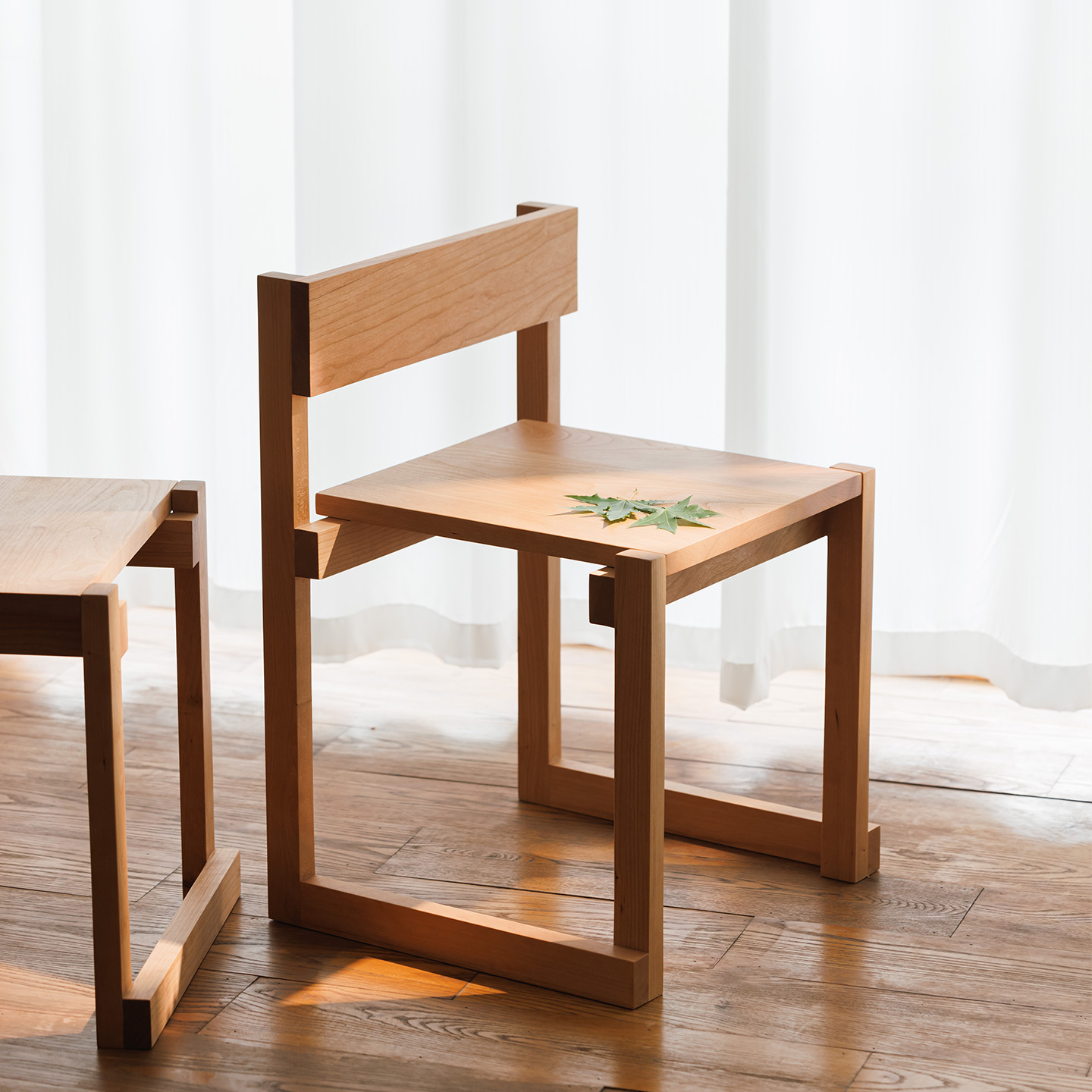 正和餐椅原木餐凳边几边凳