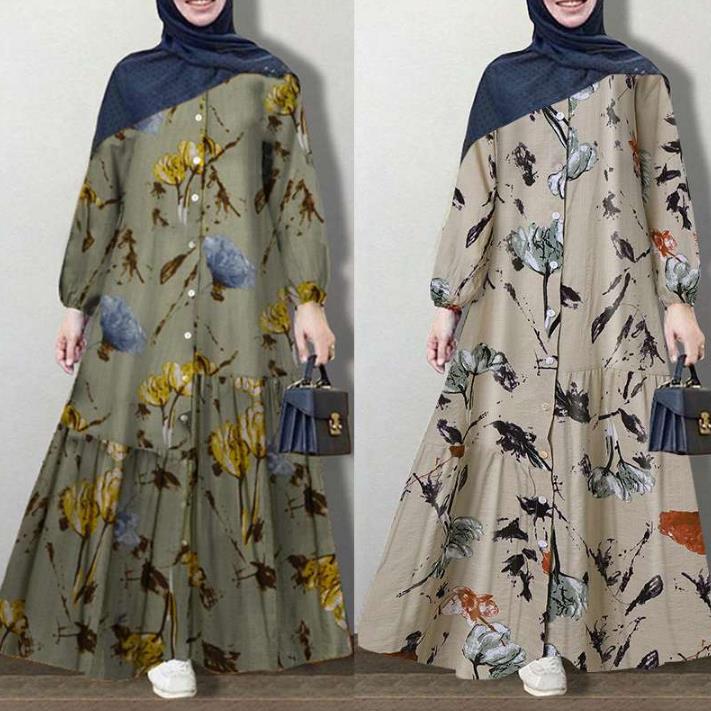 Clothing patchwork robe plus size women's cotton long
