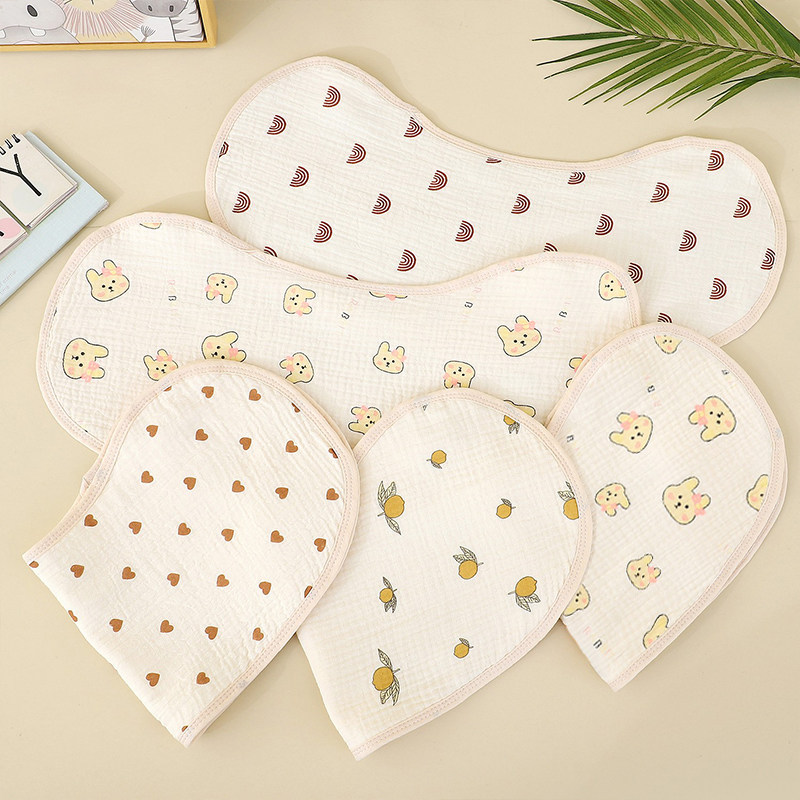 新生儿拍嗝巾宝宝口水巾纯棉围嘴儿童吐奶巾隔脏围兜婴儿垫肩枕巾,婴童用品,口水巾,淘宝优惠券,粉丝福利购,淘宝优惠卷
