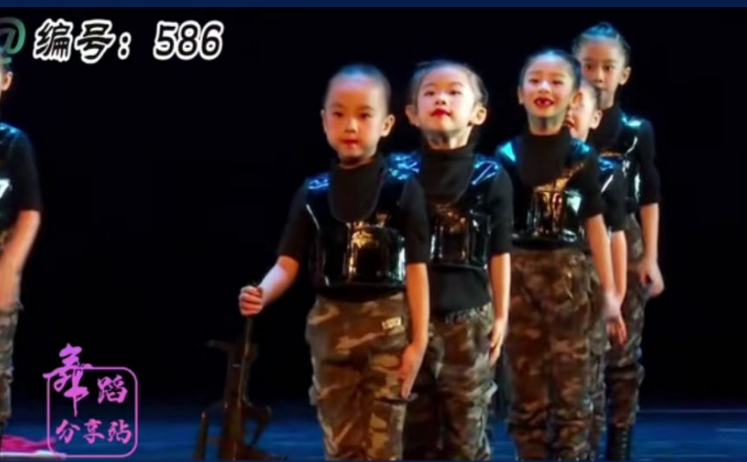 六一儿童演出服迷彩梦舞蹈服兵娃娃男女童幼儿园军装迷彩服表演服