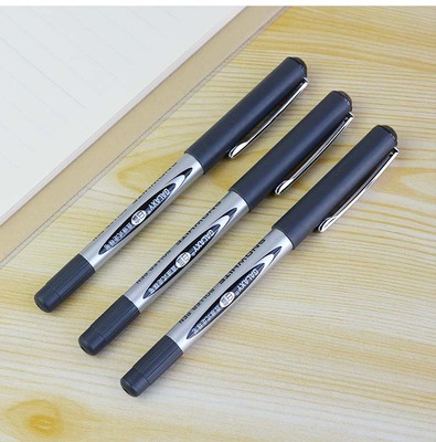 包邮 白雪PVR155 PVN166直液式走珠笔 0.5mm黑色 蓝色 红色签字笔