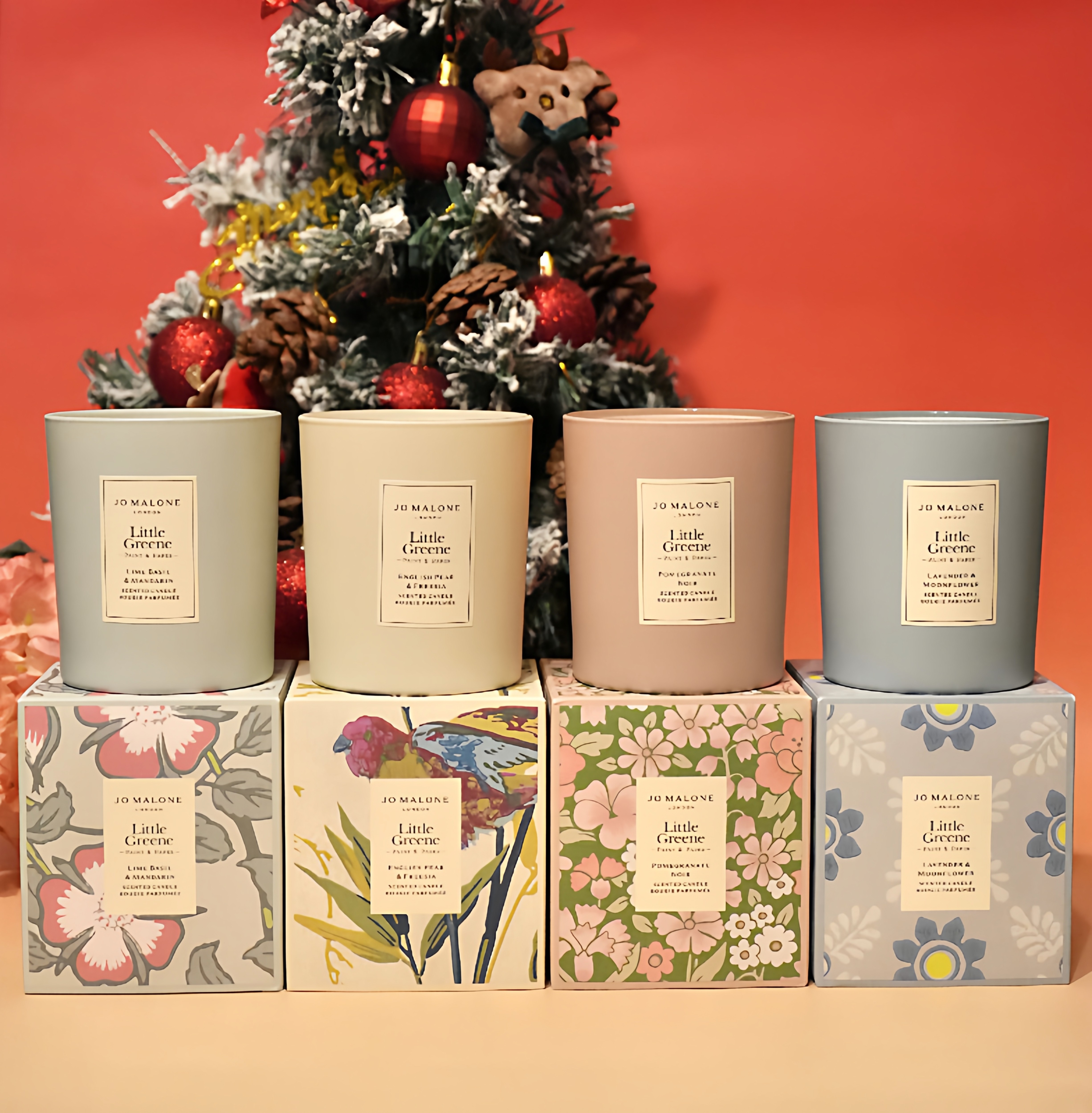 祖玛珑蜡烛圣诞礼物推荐 JoMalone London&LittleGreene联名限量