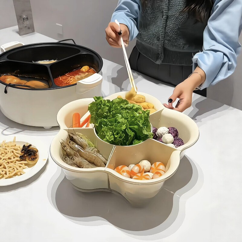 火锅分格备盘子配菜家用