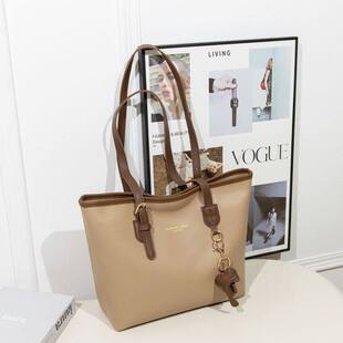 时尚高级小众通勤包多隔层质感大容量托特包分层包包女2025新款潮