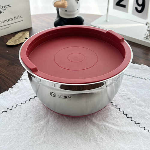 带盖子烘焙LUNKAI18食品级打蛋盆