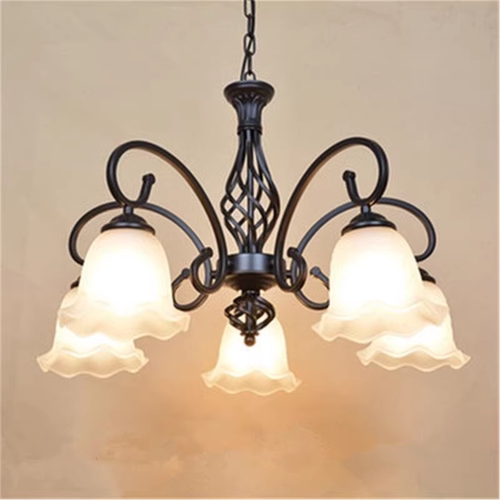 铁艺客厅灯具欧式铁艺吊灯