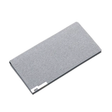 Длинный ультратонкий тканевый бумажник, картхолдер