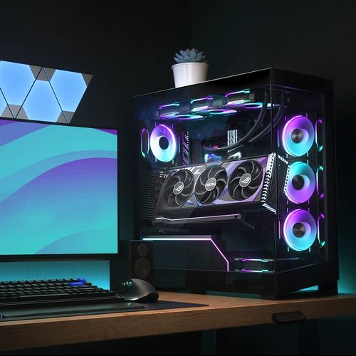 Chase Wind Pgpukt 4.0 Вращающаяся графическая карта Argb Вертикальная крошка pcie 4.0 Расширенная линия NV5NV7 Шасси